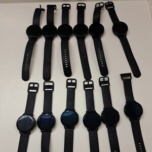 1X Samsung Galaxy Watch Active 2 SM-R820 GPS 44MM Black Good to Very Good Condit